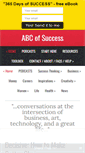 Mobile Screenshot of abcofsuccess.com